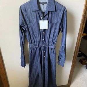 Women's Kittenish Dark Denim Jumpsuit